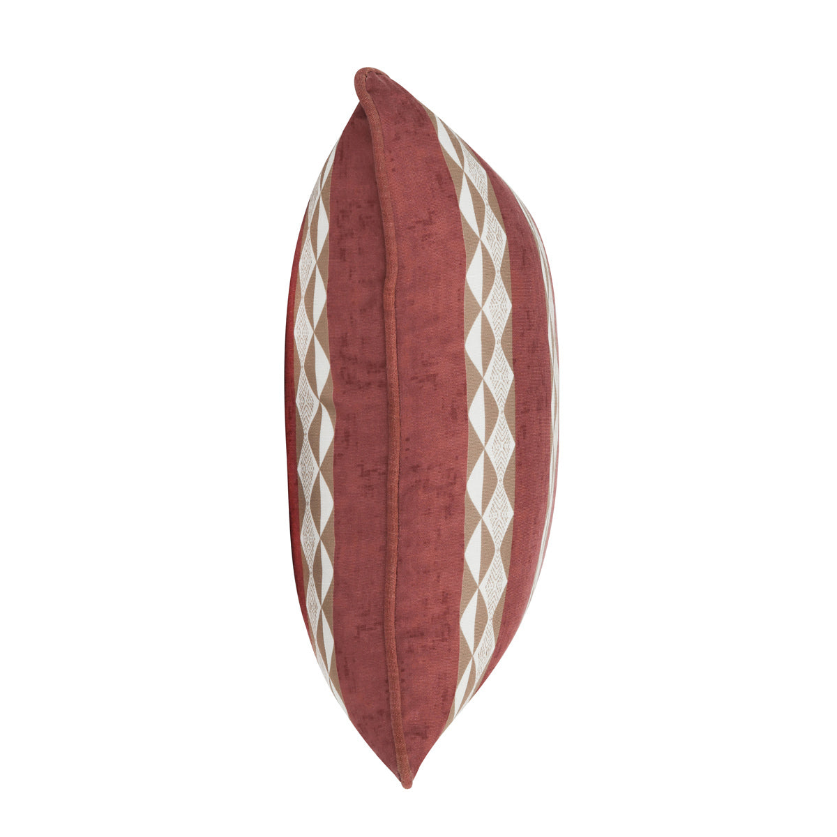 Indoor/Outdoor Delray Clay Red Throw Pillow (Set of 2) - Ornate Home
