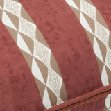 Indoor/Outdoor Delray Clay Red Throw Pillow (Set of 2) - Ornate Home