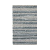 Indoor/Outdoor Elko Blue Multi Rug - Ornate Home