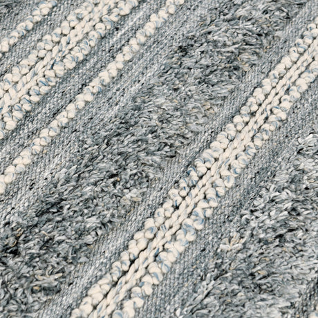 Indoor/Outdoor Elko Blue Multi Rug - Ornate Home