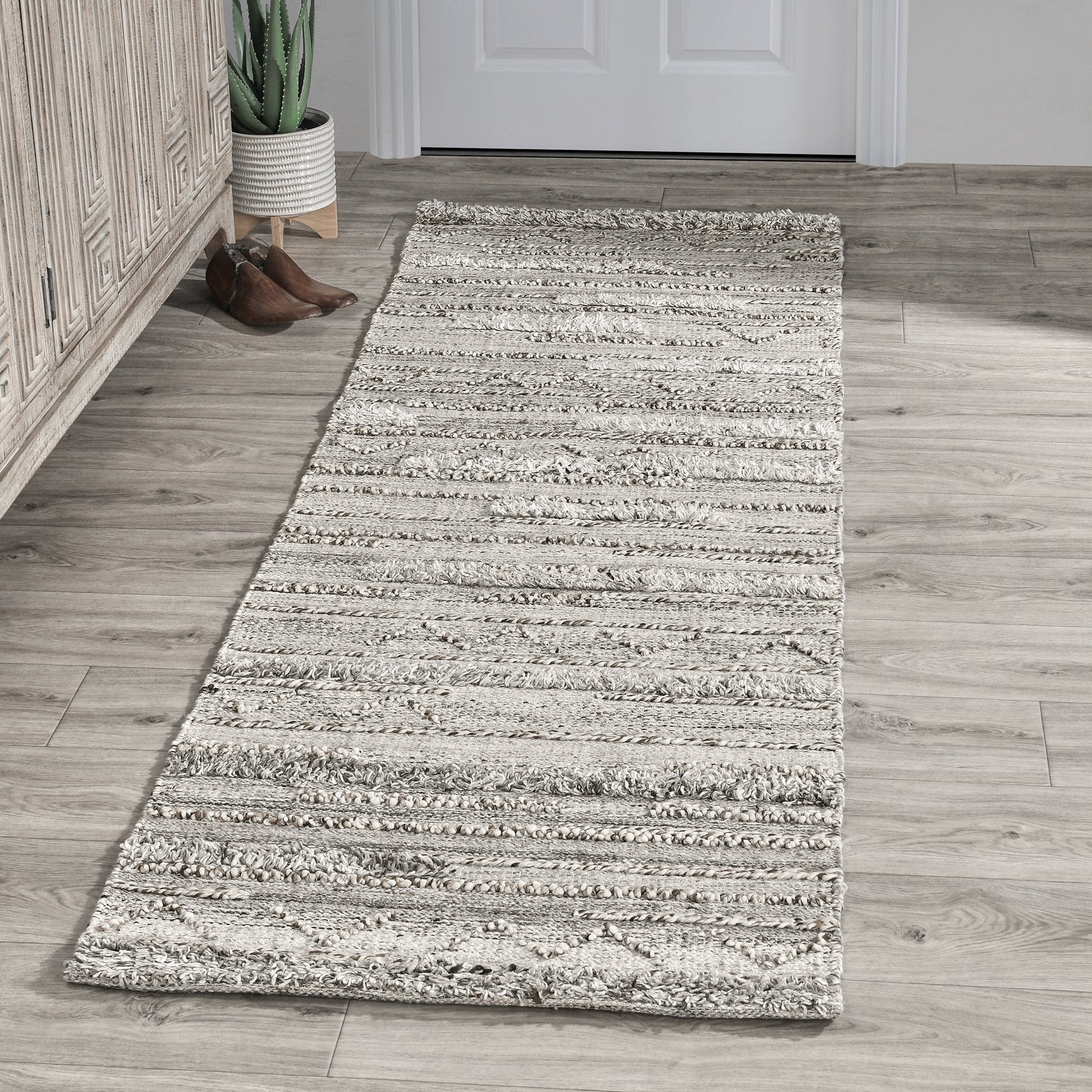 Indoor/Outdoor Fallon Gray Multi Rug - Ornate Home