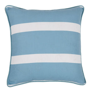 Indoor/Outdoor Hall Blue Throw Pillow (Set of 2) - Ornate Home