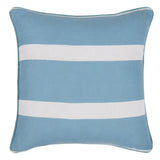 Indoor/Outdoor Hall Blue Throw Pillow (Set of 2) - Ornate Home