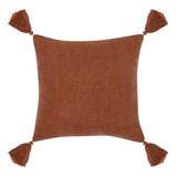 Indoor/Outdoor Karo Red Clay Throw Pillow (Set of 2) - Ornate Home