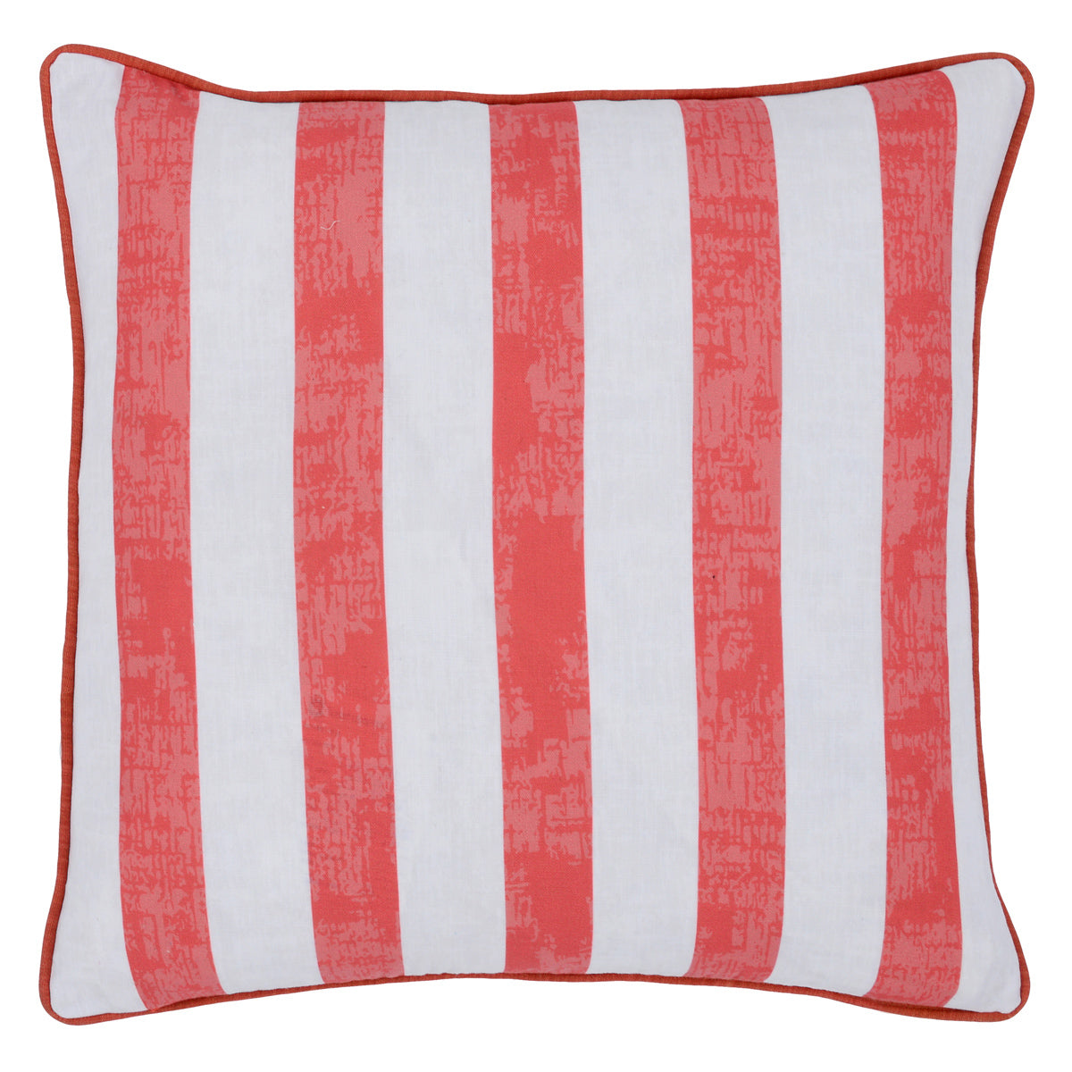 Indoor/Outdoor Milton Red 22x22 Throw Pillow (Set of 2) - Ornate Home