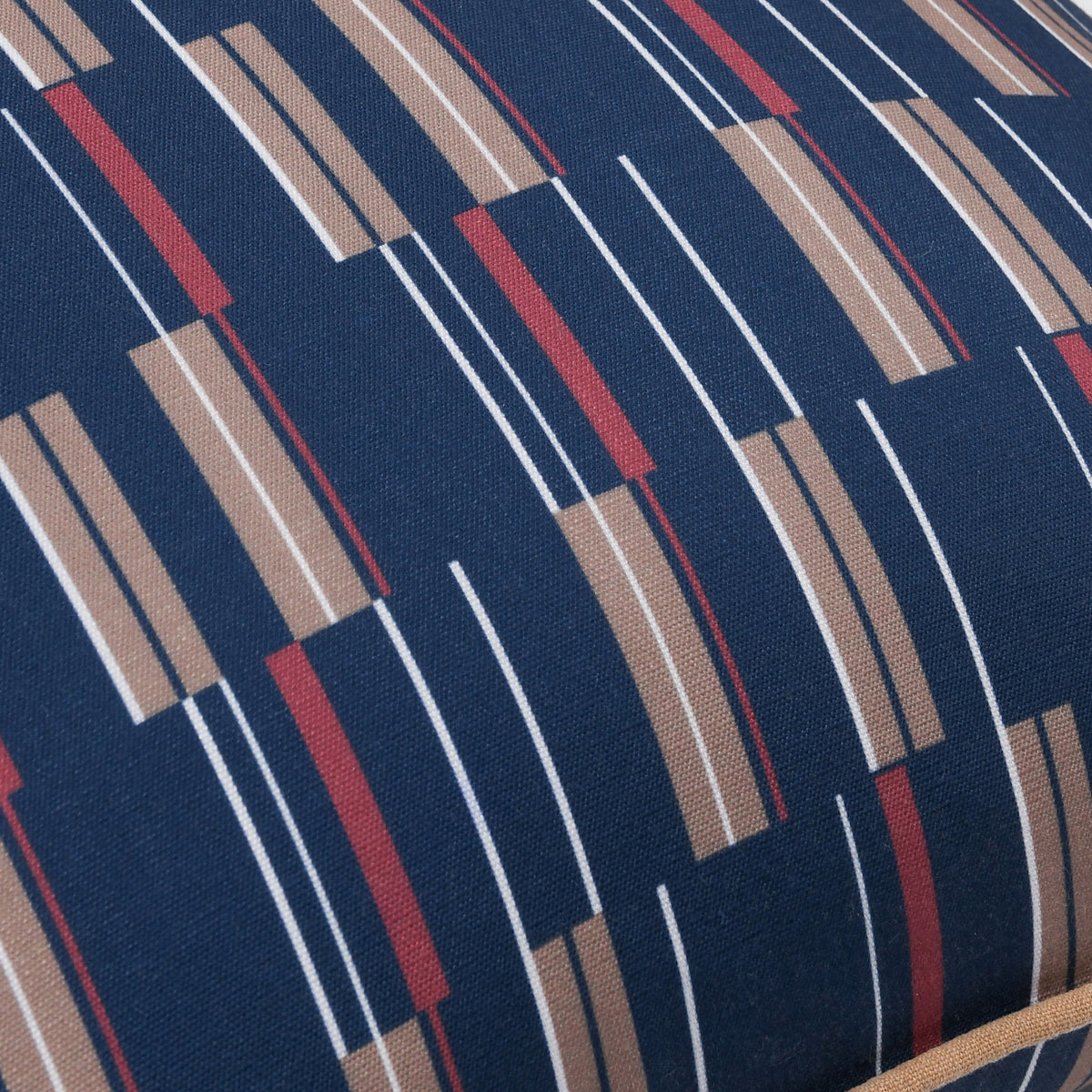 Indoor/Outdoor Nantucket Blue Multi 22x22 Throw Pillow (Set of 2) - Ornate Home