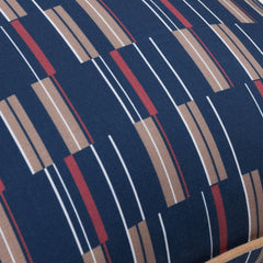 Indoor/Outdoor Nantucket Blue Multi 22x22 Throw Pillow (Set of 2) - Ornate Home