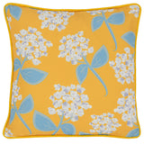 Indoor/Outdoor Roswell Yellow 22x22 Throw Pillow (Set of 2) - Ornate Home
