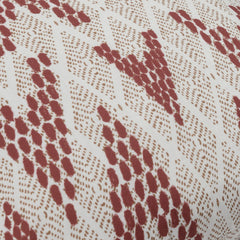 Indoor/Outdoor Sanibel Natural/Clay Red Throw Pillow (Set of 2) - Ornate Home