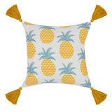 Indoor/Outdoor Sonoma Yellow Multi Throw Pillow (Set of 2) - Ornate Home