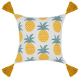 Indoor/Outdoor Sonoma Yellow Multi Throw Pillow (Set of 2) - Ornate Home