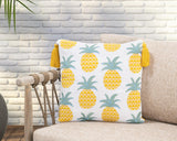 Indoor/Outdoor Sonoma Yellow Multi Throw Pillow (Set of 2) - Ornate Home
