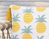 Indoor/Outdoor Sonoma Yellow Multi Throw Pillow (Set of 2) - Ornate Home