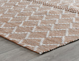 Indoor/Outdoor Sonora Terracotta/Ivory Rug - Ornate Home