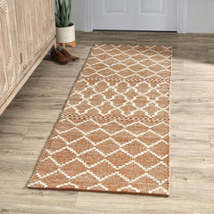 Indoor/Outdoor Sonora Terracotta/Ivory Rug - Ornate Home