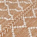 Indoor/Outdoor Sonora Terracotta/Ivory Rug - Ornate Home
