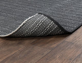 Indoor/Outdoor Yuma Charcoal Rug - Ornate Home