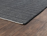 Indoor/Outdoor Yuma Charcoal Rug - Ornate Home