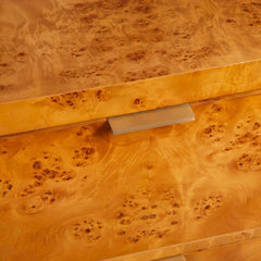 Indus Woodtone 2 Drawer Burl Chest - Ornate Home
