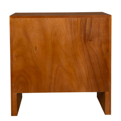 Indus Woodtone 2 Drawer Burl Chest - Ornate Home