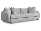 Indy Grey Fabric Sofa - Ornate Home