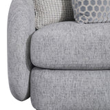 Indy Grey Fabric Sofa - Ornate Home