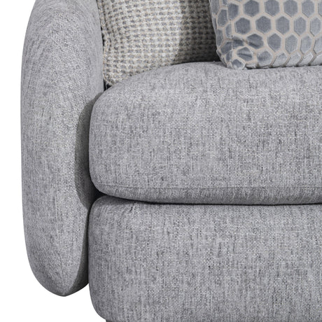Indy Grey Fabric Sofa - Ornate Home