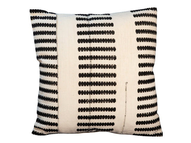 Ines Beige/Black Pillow - Ornate Home
