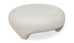 Ines White Outdoor Coffee Table - Ornate Home
