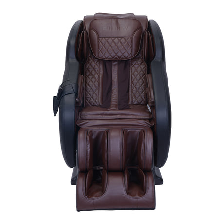 Infinity Aura Black/Brown Massage Chair - Ornate Home