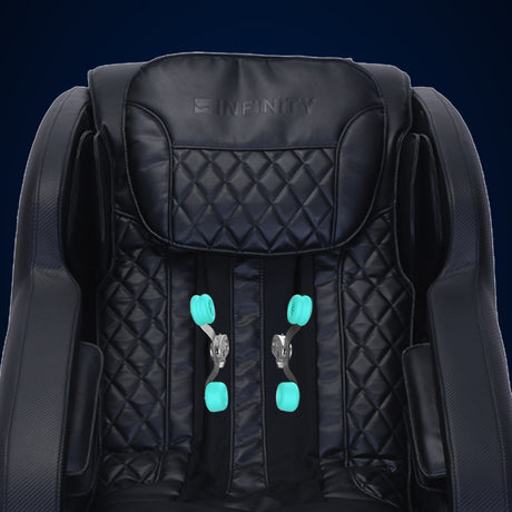 Infinity Aura Black/Brown Massage Chair - Ornate Home