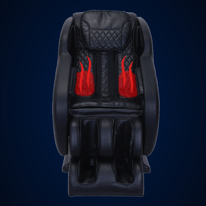 Infinity Aura Black Massage Chair - Ornate Home