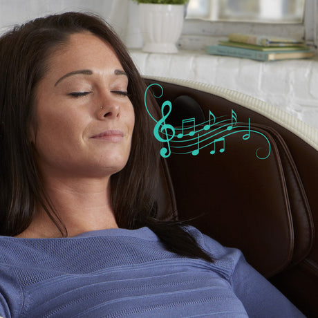 Infinity Aura Black Massage Chair - Ornate Home