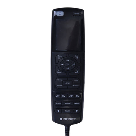 Infinity Aura Black Massage Chair - Ornate Home