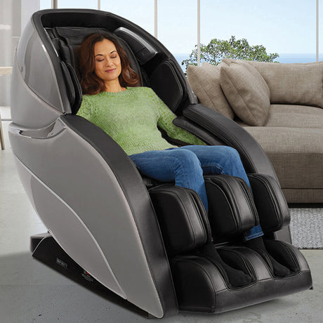 Infinity Gen Max 4D Gray/Black Massage Chair - Ornate Home