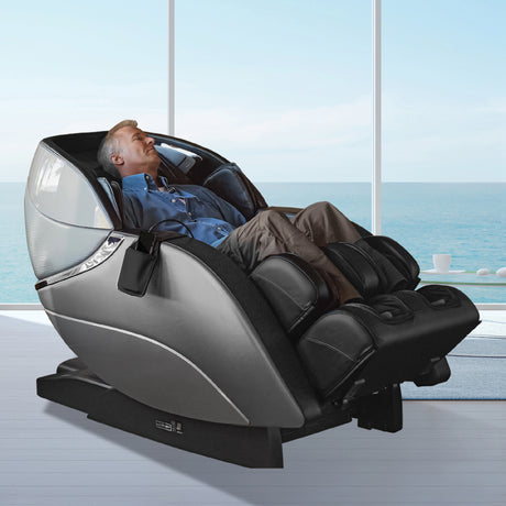 Infinity Gen Max 4D Gray/Black Massage Chair - Ornate Home