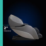 Infinity Gen Max 4D Gray/Dark Brown Massage Chair - Ornate Home