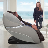 Infinity Gen Max 4D Gray/Dark Brown Massage Chair - Ornate Home