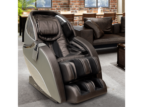 Infinity Gen Max 4D Gray/Dark Brown Massage Chair - Ornate Home