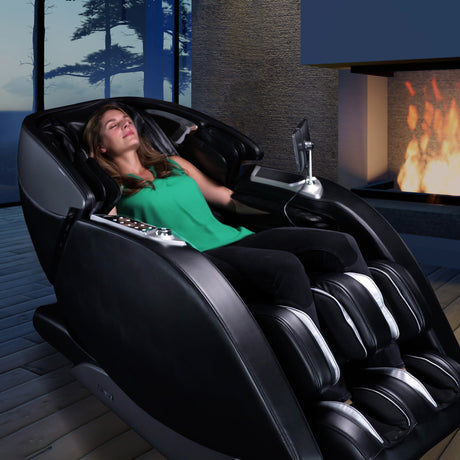 Infinity Luminary Syner-D Black Massage Chair - Ornate Home