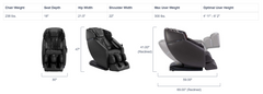 Infinity Riage 4D Dove Brown Massage Chair - Ornate Home