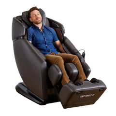 Infinity Riage 4D Dove Brown Massage Chair - Ornate Home