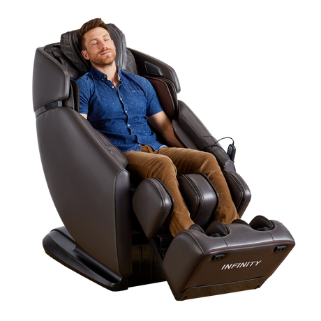 Infinity Riage 4D Dove Brown Massage Chair - Ornate Home