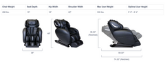Infinity Smart Chair X3 4D Brown Massage Chair - Ornate Home