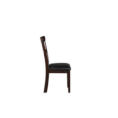 Ingeborg Black/Espresso 5PC Pack Dining Set - Ornate Home