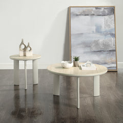 Ingram Light Gray Coffee Table - Ornate Home