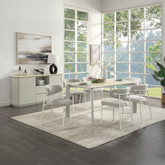 Ingram Light Gray Server - Ornate Home