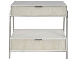 Ingrid Light Gray/Matte Nightstand - Ornate Home