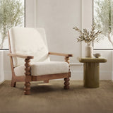Ingrid Off White Accent Chair - Ornate Home