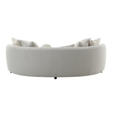 Iniko Beige Sofa W/6 Pillows - Ornate Home